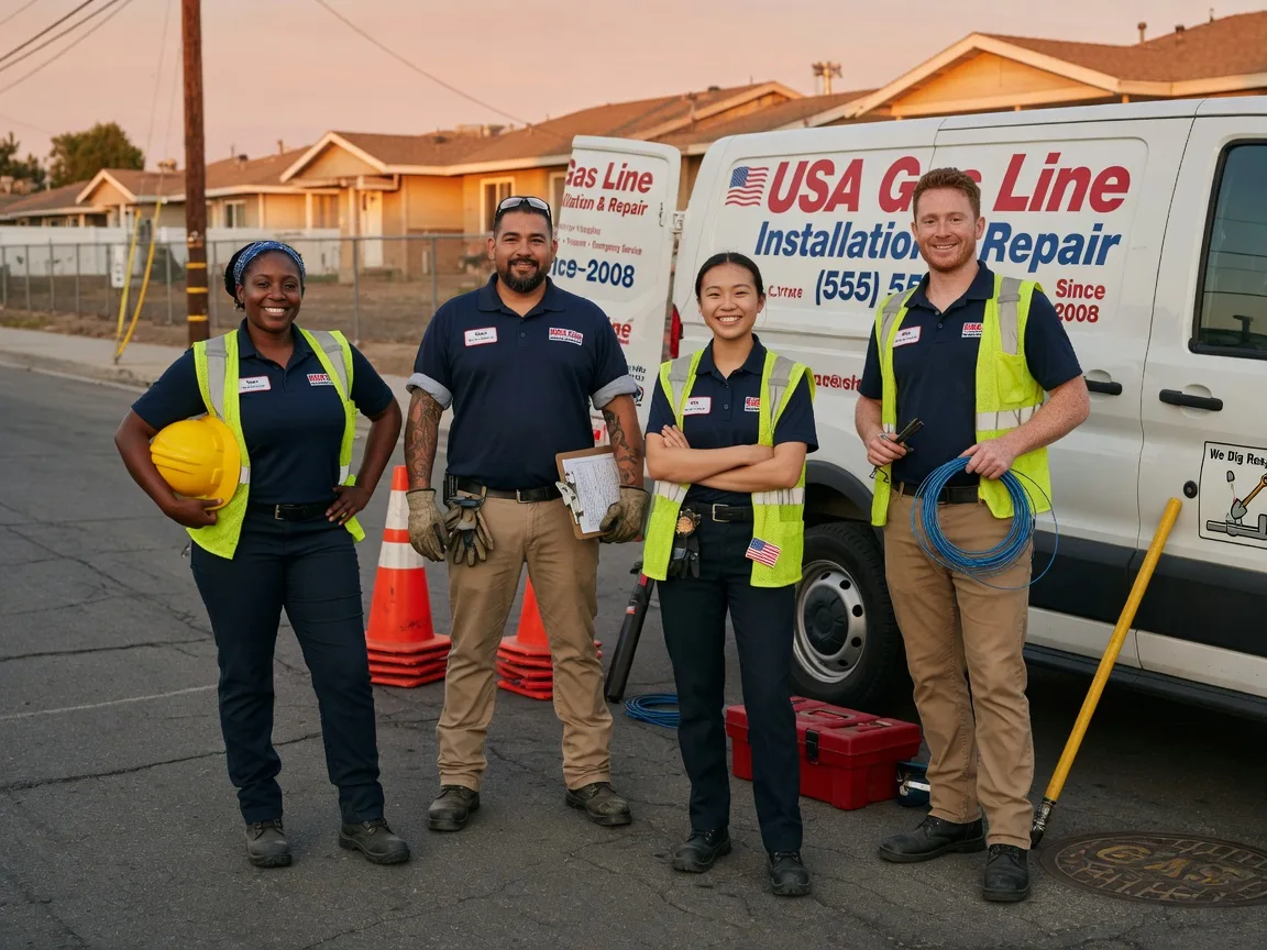 Gas Line Installation company in Sudlersville, MD